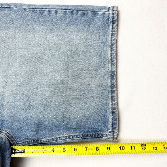 Levi Strauss Signature Men's Comfort Flex Blue Denim Shorts Sz 42 Inseam 10" NWT - Picture 12 of 14